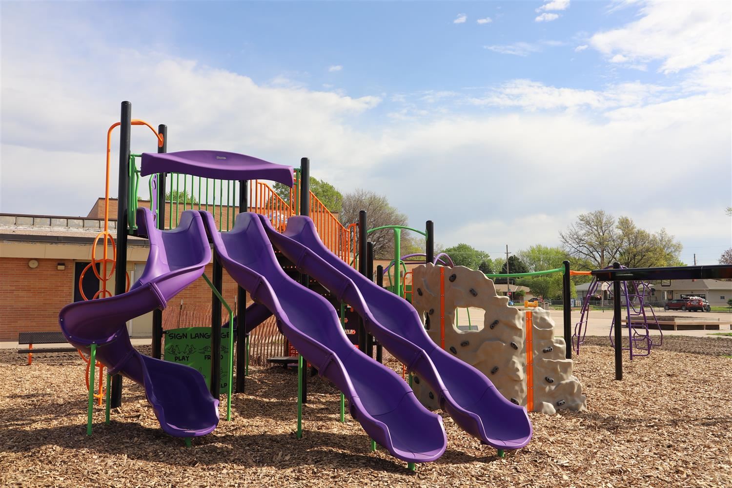 New playground at Newell Elementary